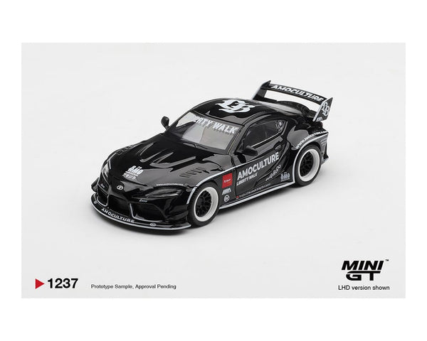 Toyota GR Supra LB Works AMOCULTURE Mini GT 1/64 MGT01237-BL