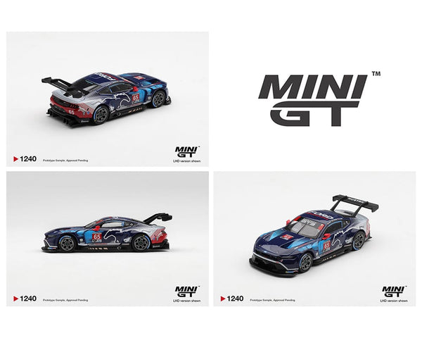 Mini GT Ford Mustang GT3 #65 Daytona 2025 Winner 1/64 MGT01240-BL