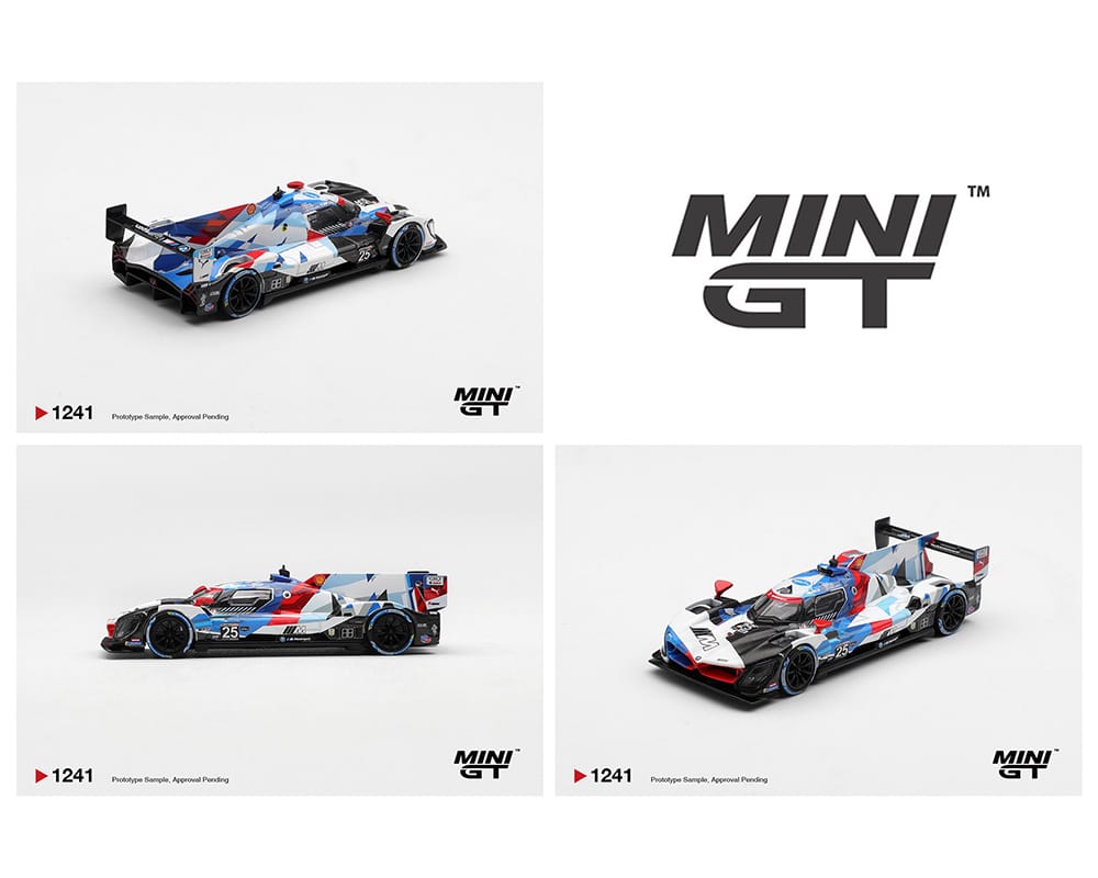 Mini GT BMW M Hybrid V8 #25 Team RLL Daytona 2024 1/64 MGT01241-BL