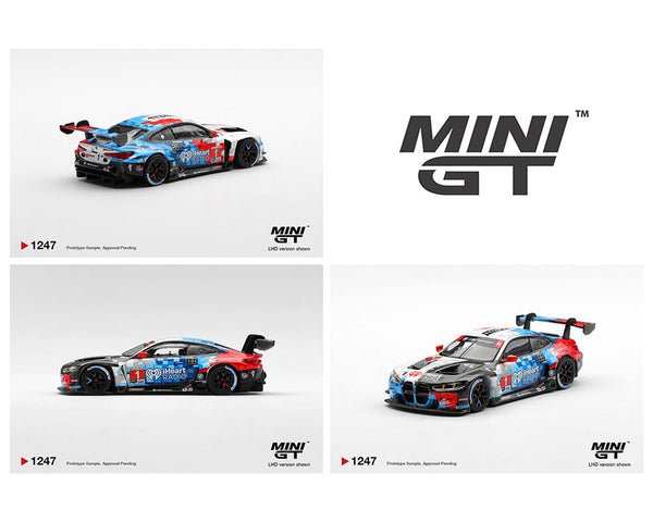 Mini GT BMW M4 GT3 EVO #1 Paul Miller Daytona 2025 1/64 MGT01247-BL