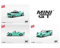 Mazda MX5 (NA) Pandem Mint Green Mini GT 1/64 MGT01249-BL