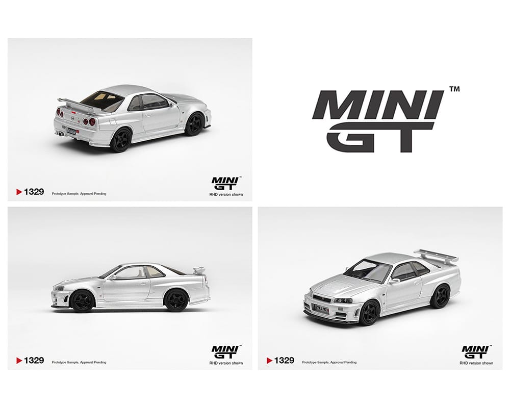 PRE-ORDER) Nissan NISMO R34GT-R Z-tune Z-Tune Silver Limited