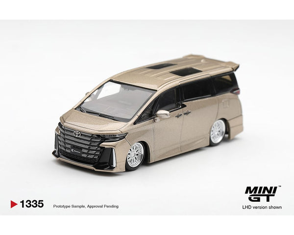 Toyota Vellfire 40 KUHL Gold Metallic Limited Edition Mini GT 1:64