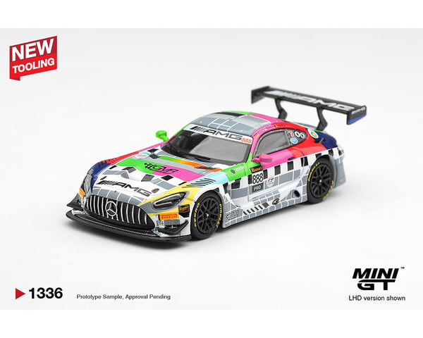 Mercedes-AMG GT3 #888 Team GMR Meguiar´s Bathurst 12 Hour 2025 Limited Edition Mini GT 1:64