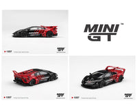 Lamborghini LB-Silhouette WORKS MURCIELAGO GT Evo Advan Limited Edition Mini GT 1:64