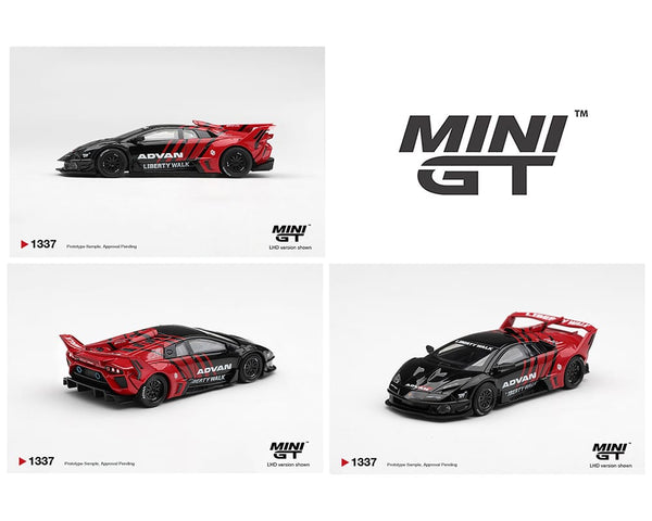 Lamborghini LB-Silhouette WORKS MURCIELAGO GT Evo Advan Limited Edition Mini GT 1:64