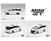 Toyota Alphard 40 KUHL White Mini GT 1/64 MGT01339-BL