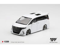 Toyota Alphard 40 KUHL White Mini GT 1/64 MGT01339-BL