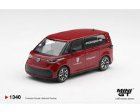 Volkswagen ID.Buzz Porsche Renndienst Mini GT 1/64 MGT01340-BL
