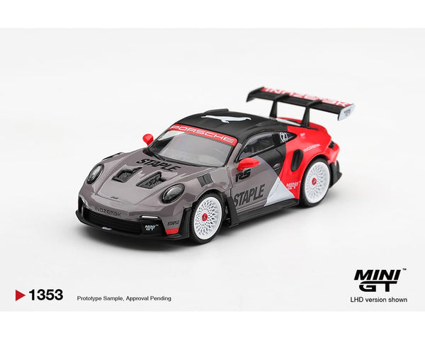 Porsche 911 GT3 RS STAPLE x INOZETEK 1/64 | Mini GT MGT01353-BL