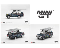 Mini GT Range Rover 1971 Trans Americas VXC765K 1/64 MGT01364-BL