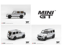 Mercedes AMG G 63 Silver Metallic Mini GT 1/64 MGT01375-BL