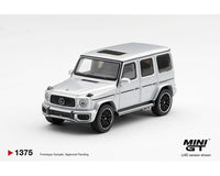 Mercedes AMG G 63 Silver Metallic Mini GT 1/64 MGT01375-BL