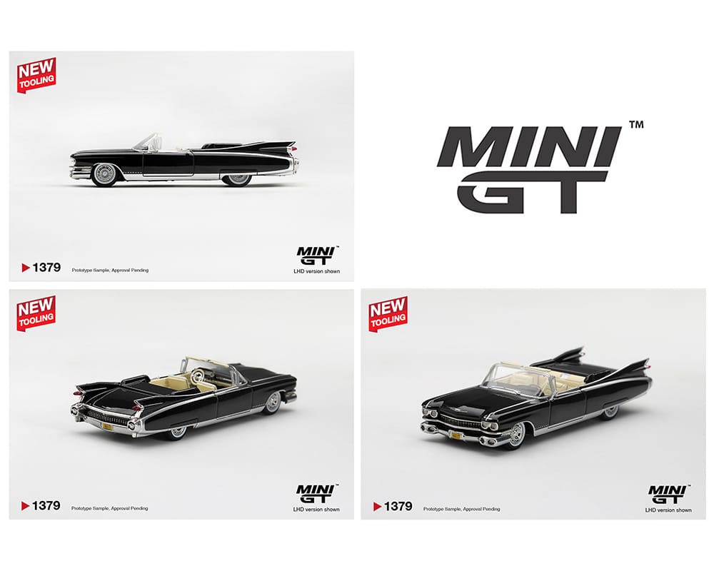 1959 Cadillac Eldorado Biarritz Black Mini GT 1/64 | Hanz Driven