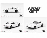 Toyota 2000GT Pegasus White 1/64 | Mini GT MGT01417-BL
