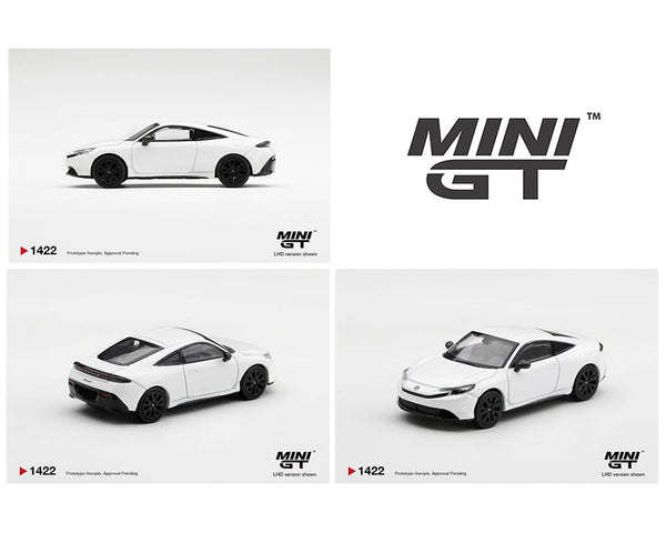 Mini GT Honda Prelude Moonlit White Pearl 1/64 | Hanz Driven MGT01422-BL