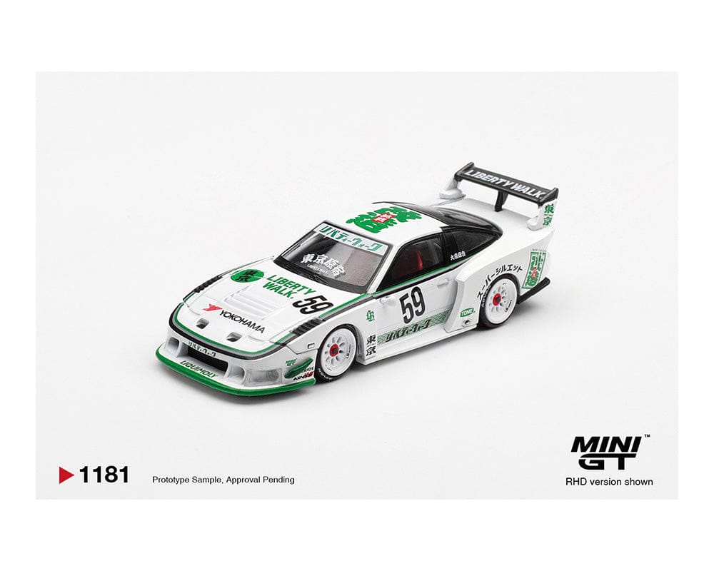 Nissan LB-Silhouette 180SX White Mini GT