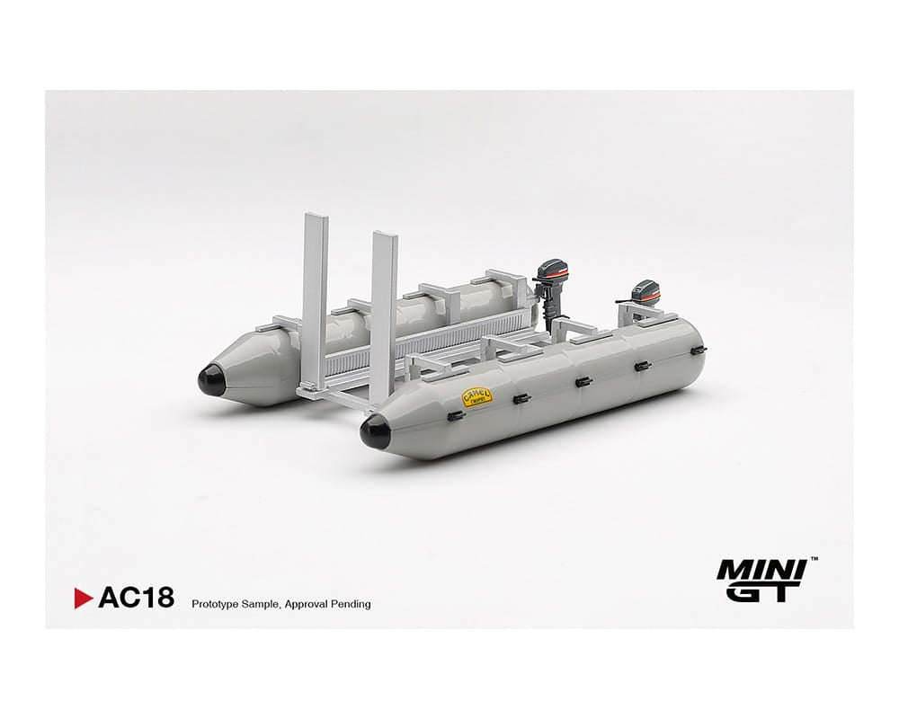 Camel Trophy Pontoon Raft Mini GT 1/64 MGTAC18