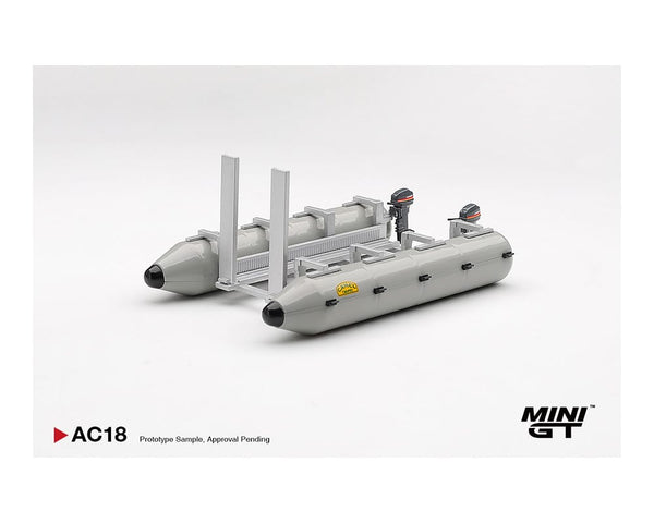 Camel Trophy Pontoon Raft Mini GT 1/64 MGTAC18