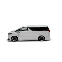 Toyota Alphard Customized Version White – MODELMODEL 1:64 MM64-Alphard-002