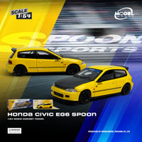 (PRE-ORDER) Honda Civic EG6 Spoon Paper Box ModelModel 1/64 MM64-EG6-001