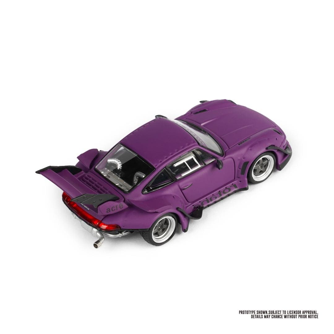RWB 993 パープルメタリック ポルシェ PORSCHE GT Spirit RWB Porsche 911 (993) RAUH-Welt Purple Metallic Resin
