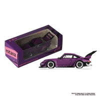 Porsche RWB 993 Rotana Purple MODELMODEL 1/64 scale