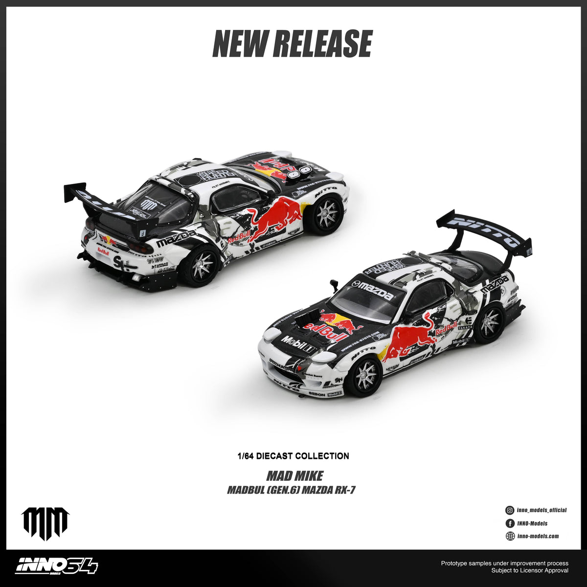 Mazda RX7 Mad Mike Madbul Gen6 Inno64
