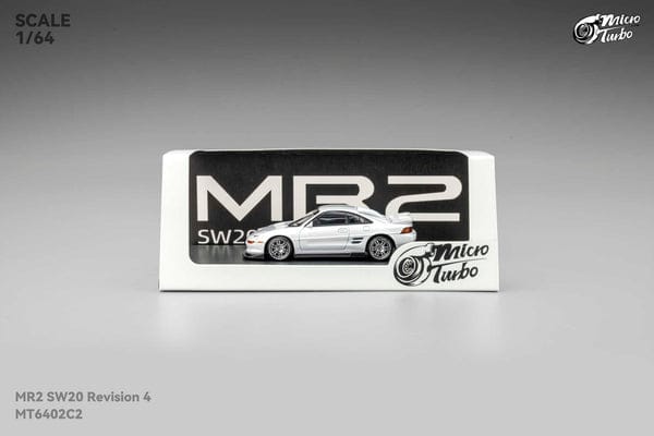 MR-2 SW20 Revision 4 Ver.2 - Custom- White - Microturbo - 1/64 MT6402C2