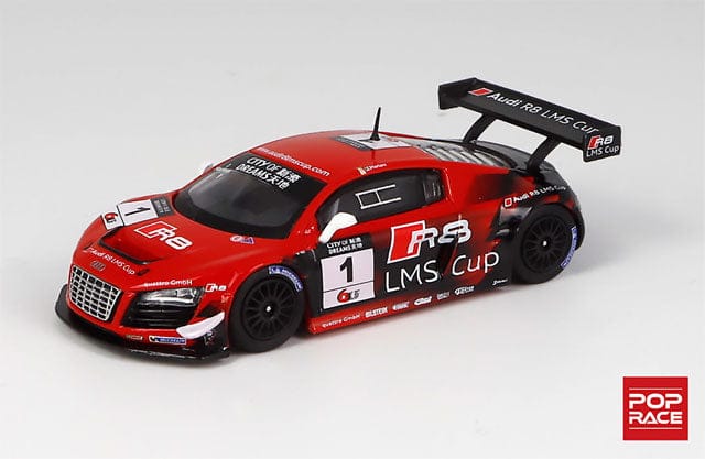 Audi R8 LMS No.1 Macau GT Cup 2013 E. Mortara PopRace 1/64 – Hanz