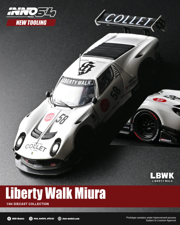 Lamborghini Miura GT Inno64 1/64 scale