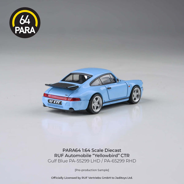 RUF CTR 1987 Gulf Blue LHD Para64 1:64 scale PA-55299