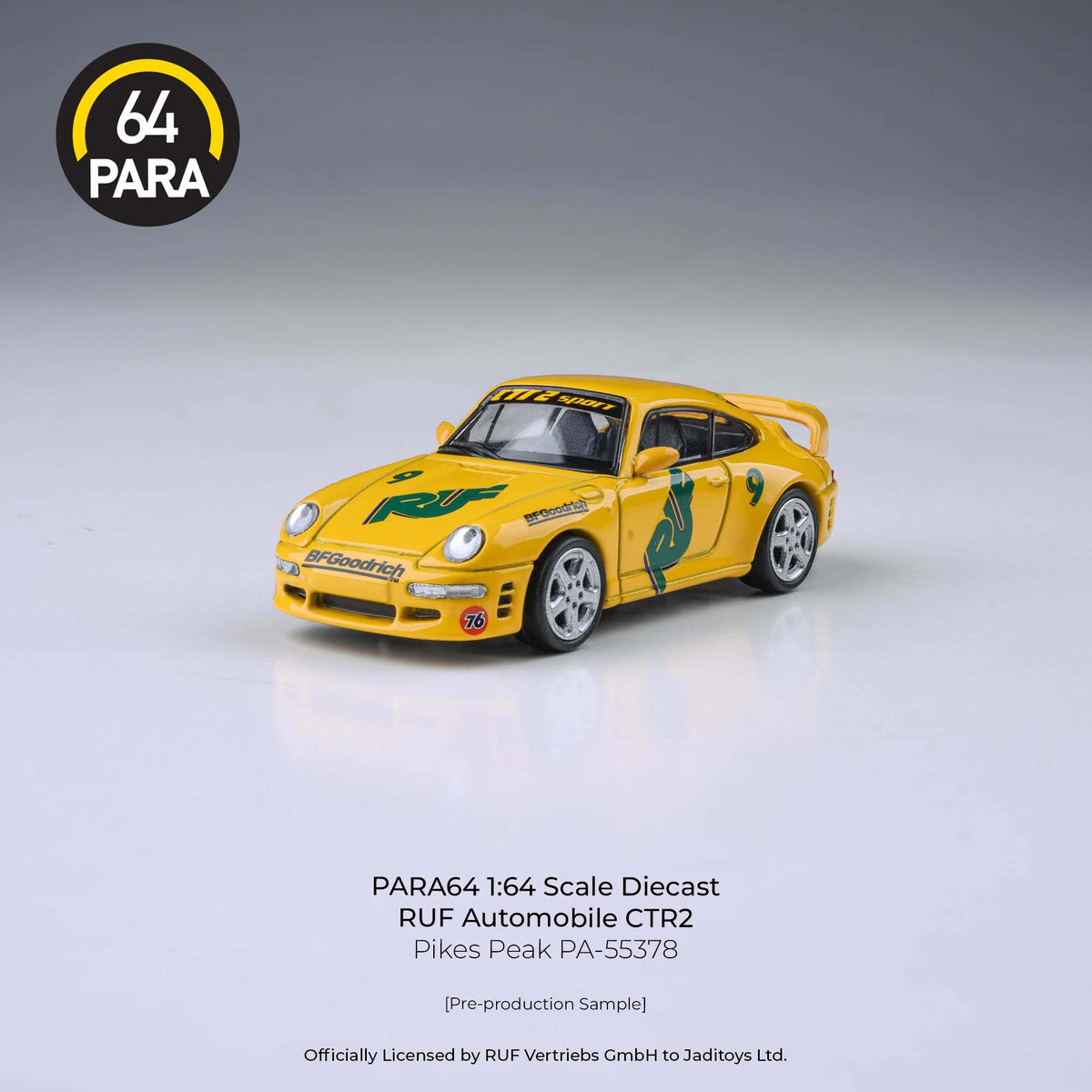 RUF CTR2 Pikes Peak LHD Para64 1:64 scale PA-55378