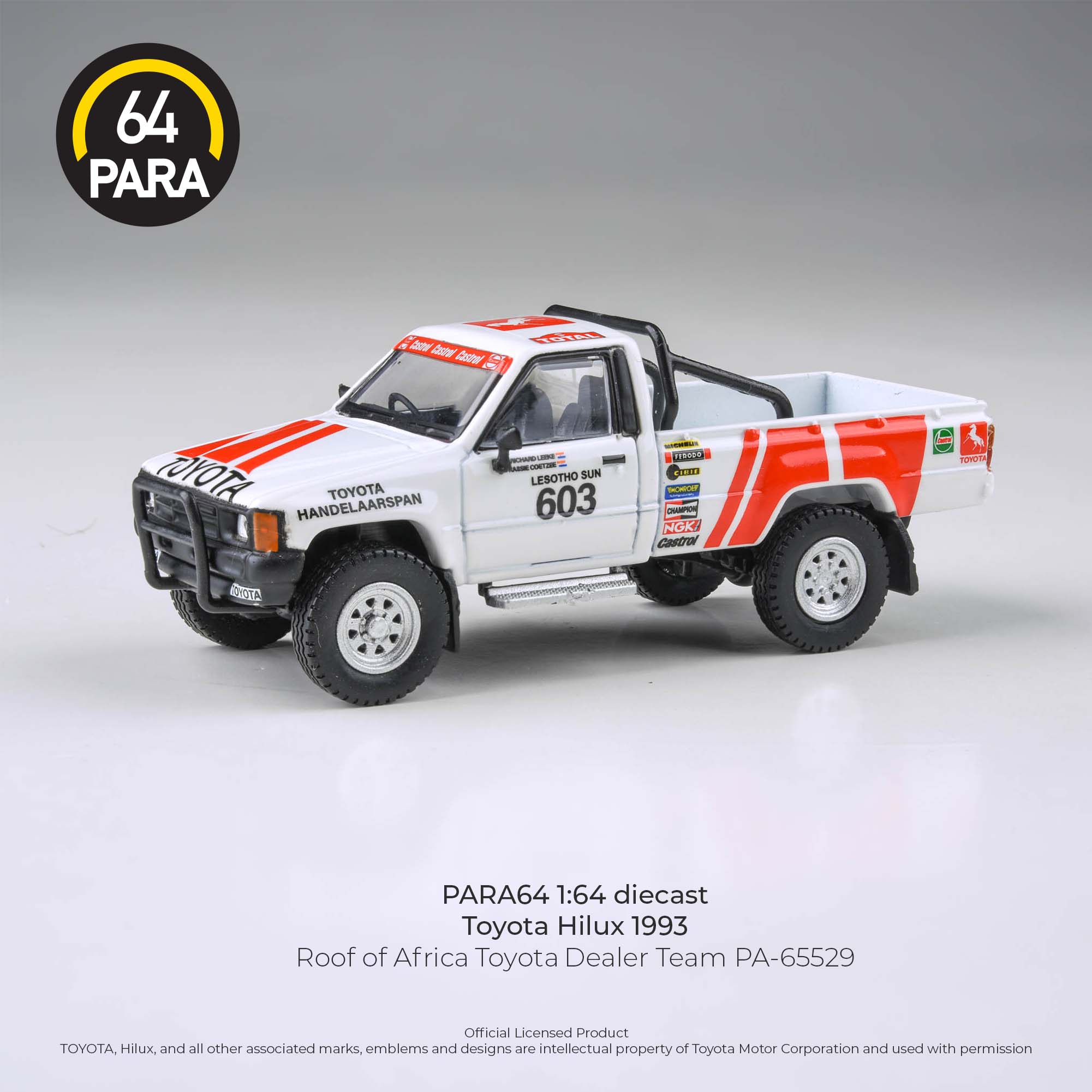 Toyota Hilux 1993 Roof of Africa Toyota Dealer Team RHD Para64 1