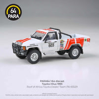 Toyota Hilux 1993 Roof of Africa Toyota Dealer Team RHD Para64 1:64 scale PA-65529