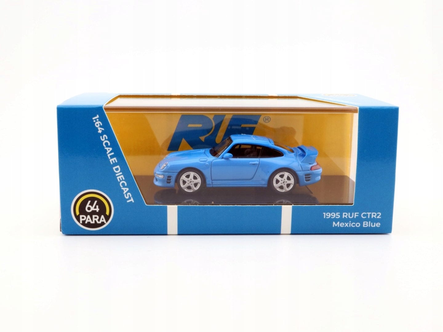 Porsche RUF Automobile CTR2 Mexico Blue Para64 1:64 scale – Hanz