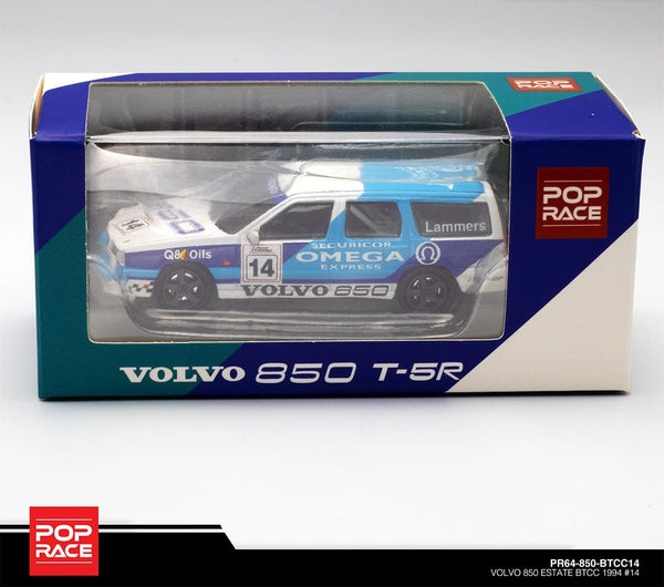 Volvo 850 T-5R Estate BTCC 1994 Pop Race 1/64 scale – Hanz Driven