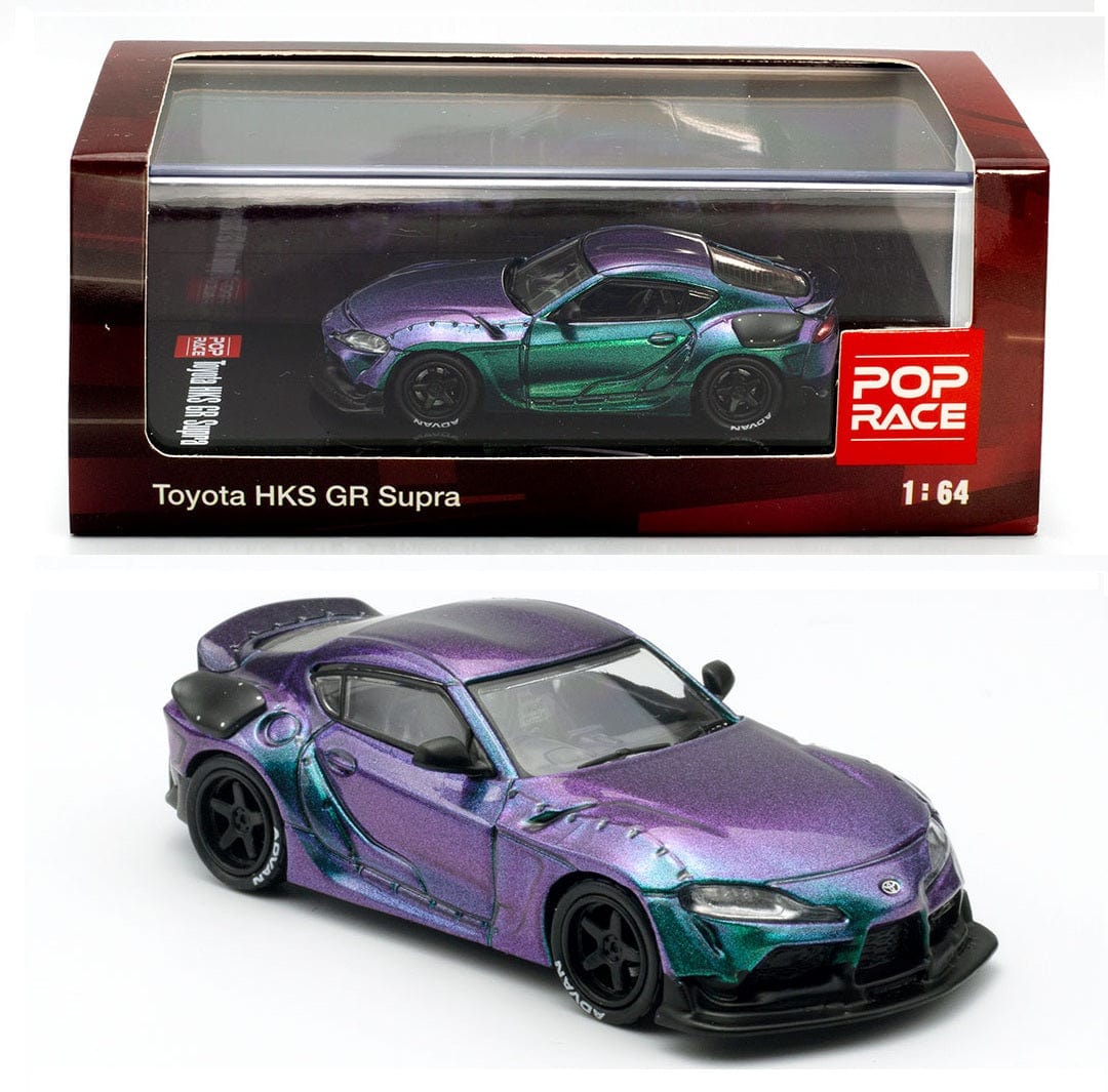HKS GR Supra Magic Purple Pop Race 1:64 – Hanz Driven