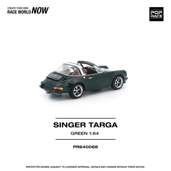 (Pre-order) Porsche Singer 911 964 Targa Green Pop Race 1:64 scale