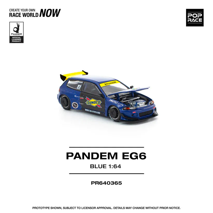 Honda Civic Pandem EG6 Pop Race 1/64