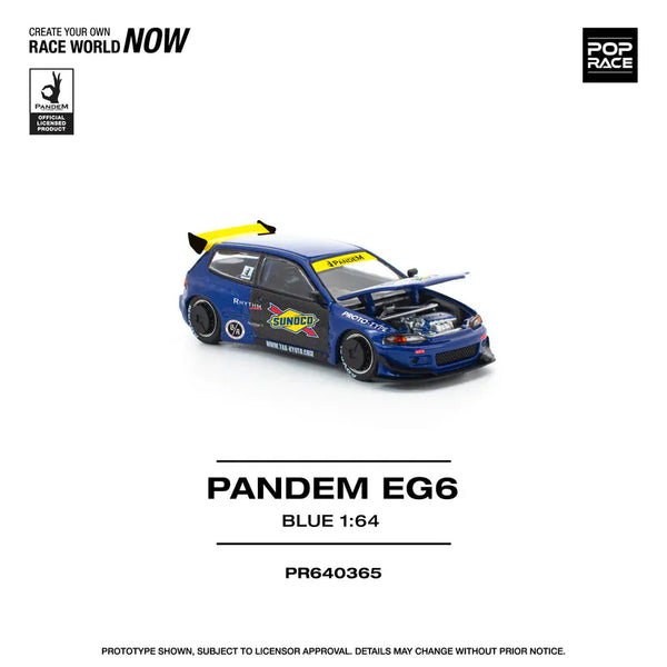 Honda Civic Pandem EG6 Pop Race 1/64