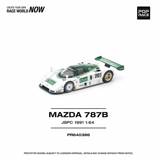 Pre-order) Mazda 787B 1991 All Japan Sports Prototype Car1/64 Pop