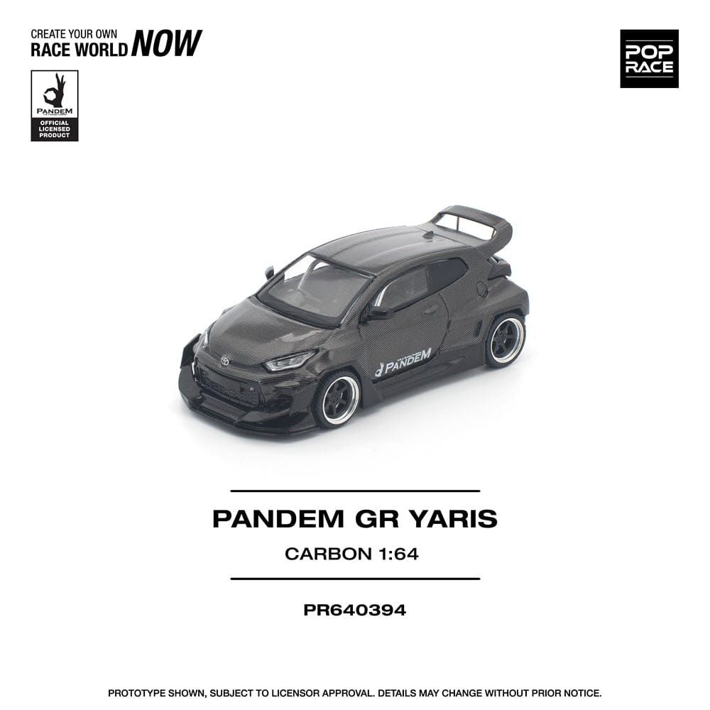 Pre-Order) PANDEM GR Yaris Carbon Edition PopRace 1/64 – Hanz Driven