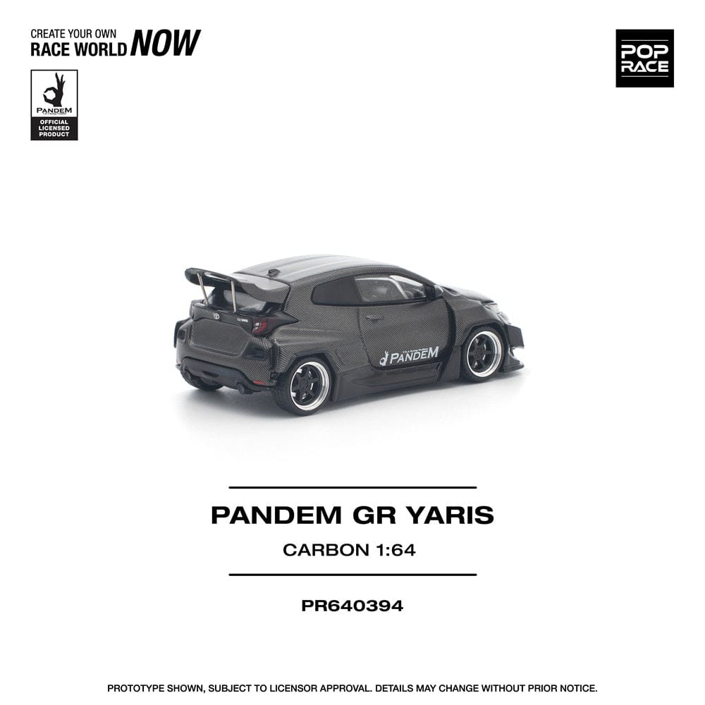 Pre-Order) PANDEM GR Yaris Carbon Edition PopRace 1/64 – Hanz Driven