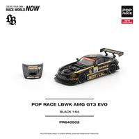 (PRE-ORDER) Mercedes-AMG GT3 EVO LBWK Black Pop Race 1/64 PR640502
