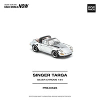 (PRE-ORDER) Porsche Singer Targa Silver Chrome Pop Race 1/64