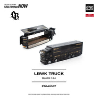 (PRE-ORDER) LBWK Truck Black Pop Race 1/64 PR640557
