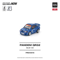 (PRE-ORDER) Nissan Pandem QR32 Blue Pop Race 1/64 PR640572