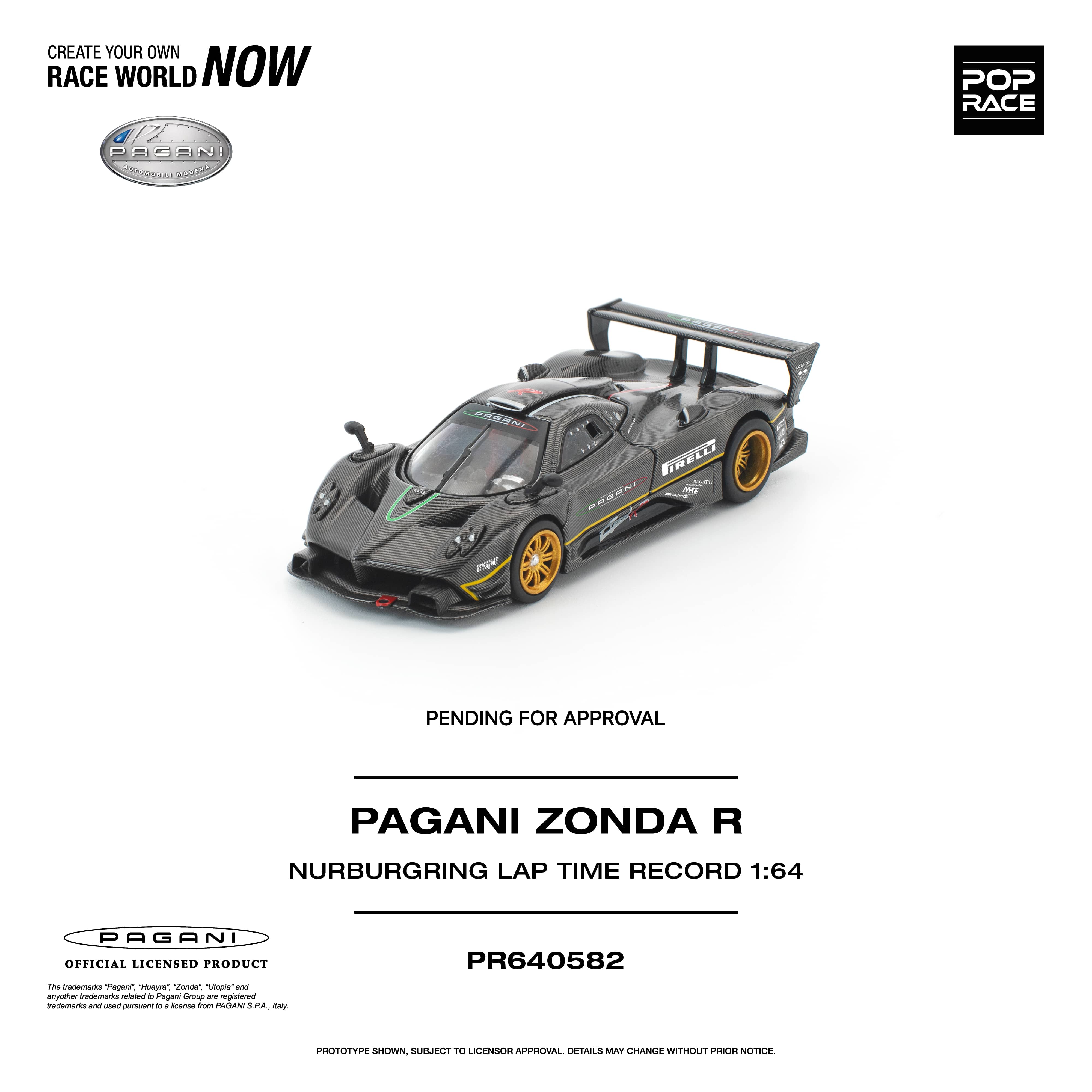 Pre-order) Pagani Zonda R Nurburgring Lap Time Record Pop Race 1