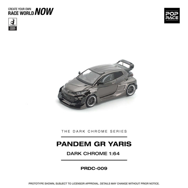 Toyota GR Yaris Pandem Dark Chrome Pop Race 1/64
